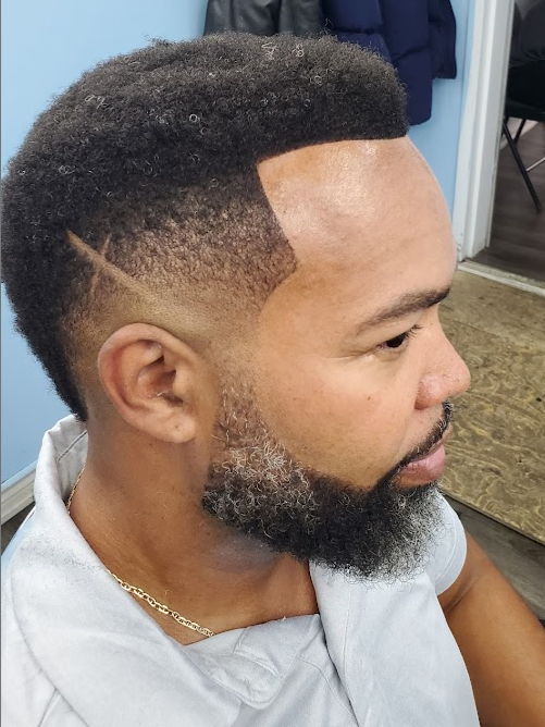 Low fade with lineup – Maurice Tha Barber Brampton